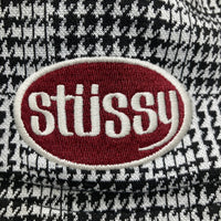 STUSSY ステューシー Lola Plaid Knit BuketHat バケットハット ブラック sizeXS 瑞穂店