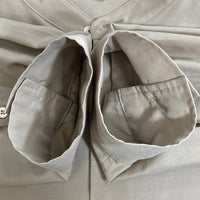 LA MOND ラモンド バンドカラーシャツ 長袖 ベージュ LM-S-035 Size 4 瑞穂店