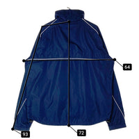 POLO SPORT ポロスポーツ 袖ロゴ 胸刺繍 フルジップ ナイロンジャケット ネイビー sizeL 瑞穂店