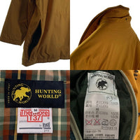 HUNTING WORLD ハンティングワールド ハンティングジャケット 中綿 マスタード ポリエステル Thermoe T37 Size M 福生店