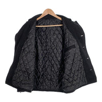 BOUNTY HUNTER バウンティーハンター PEA COAT ピーコート 袖ジップ 刺繡 ブラック Size M 福生店