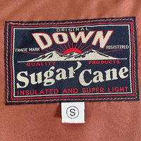 SUGAR CANE シュガーケーン レザーヨーク ダウンベスト ブラウン sizeS 瑞穂店