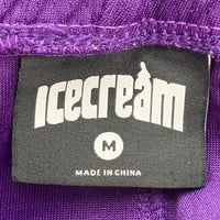 Ice Cream アイスクリーム プリント ショートパンツ バスパン パープル Size M 福生店