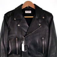 SAINT LAURENT PARIS サンローランパリ クラシックモーターサイクルジャケット ダブルライダース ブラック 484284 Y5YA2 22年 Size 48 福生店