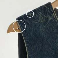 DALEE'S ダリーズ デニムベスト シンチバック インディゴ Size 15 福生店