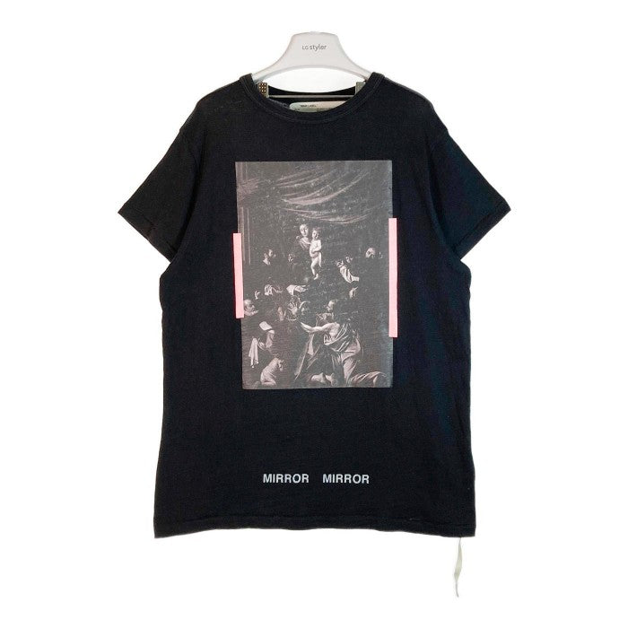 OFF WHITE オフホワイト 17SS CARAVAGGIO Tee カラヴァッジオ Tシャツ ブラック sizeXS 瑞穂店