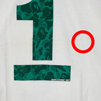 A BATHING APE アベイシングエイプ 渋谷店OPEN1周年記念 プリントTシャツ ホワイト Size XL 福生店