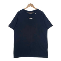 OFF-WHITE オフホワイト 20SS CARAVAGGIO SQUARE S/S TEE カラヴァッジョ スクエア プリントTシャツ ブラック OMAA027S20185005 Size XL 福生店