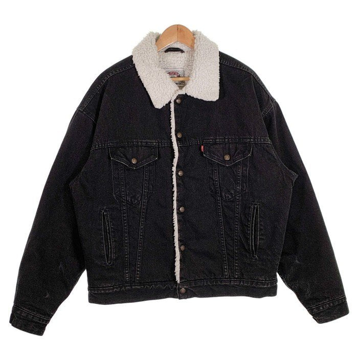 90's Levi's リーバイス ブラックデニム ボアジャケット ブラック USA製 70609-4159 Size L 福生店 –  GolRagオンラインショップ