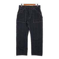 FREEWHEELERS フリーホイーラーズ UNION SPECIAL OVARALL シンチバック ウォバッシュ ワークパンツ ブラック Size 32×34 福生店