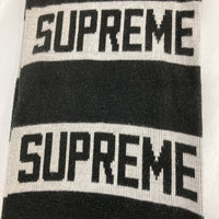 Supreme シュプリーム 16AW Bar Stripe Scarf バーストライプ マフラー ブラック 瑞穂店