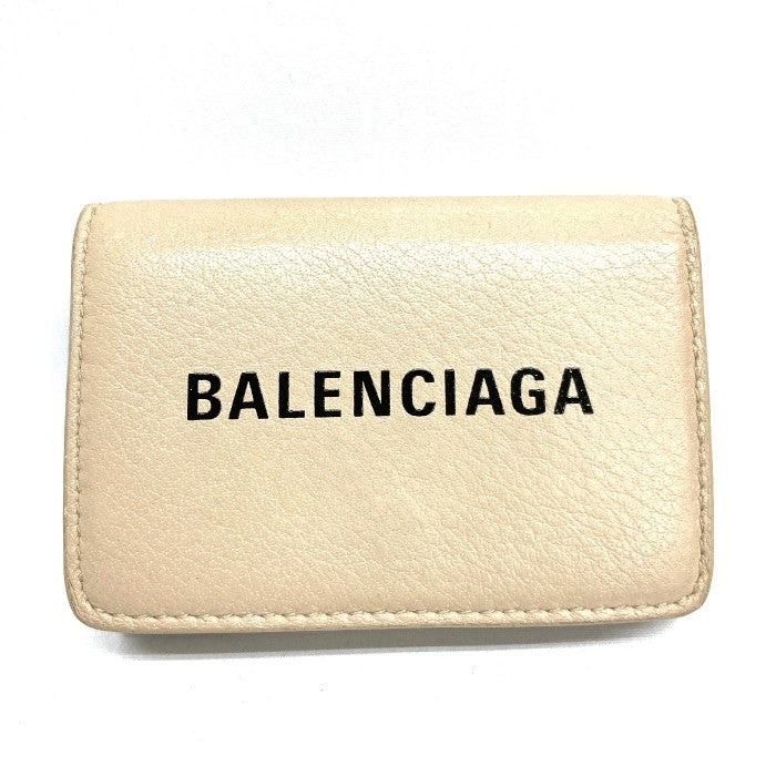 BALENCIAGA バレンシアガ 551921 2760 三つ折り ミニ財布 コンパクト