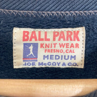 JOE McCOY ジョーマッコイ BALL PARK KNIT WEAR スウェット ブラック sizeM 瑞穂店