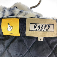 GALFY × #FR2 ガルフィー × エフアール2 レオパード柄フリースジャケット グレー ホワイト sizeF 瑞穂店