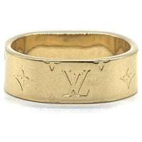 Louis Vuitton ルイヴィトン リング・ナノグラム M00210 ゴールド Size S (11号) 福生店