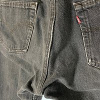 US古着 90's Levi's リーバイス 501 0658 ブラック デニムパンツ 先染め USA製 Size 33×32 福生店