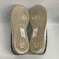 NIKE ナイキ AH8462-001 AIR FORCE 1 07 QS NIKE ALL OVER LOGO エアフォース1 スニーカー ブラック size28cm 瑞穂店