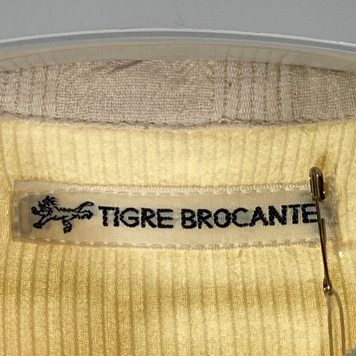 TIGRE BROCANTE ティグルブロカンテ YOKE切替ギャザー ワンピース クリーム sizeF 瑞穂店