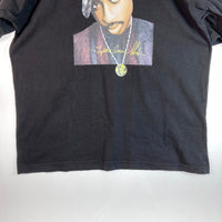 MAKAVELI BRANDED マキャヴェリブランド hiphop 2PAC プリント Tシャツ ブラック sizeXL 瑞穂店