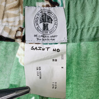 SAINT MICHAEL セントマイケル 21SS PJ Pants パジャマパンツ 総柄プリント グリーン Size M 福生店
