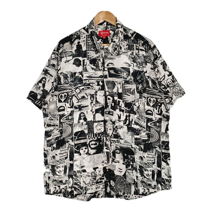 SUPREME シュプリーム 18SS Vibrations Rayon Shirt バイブレーション