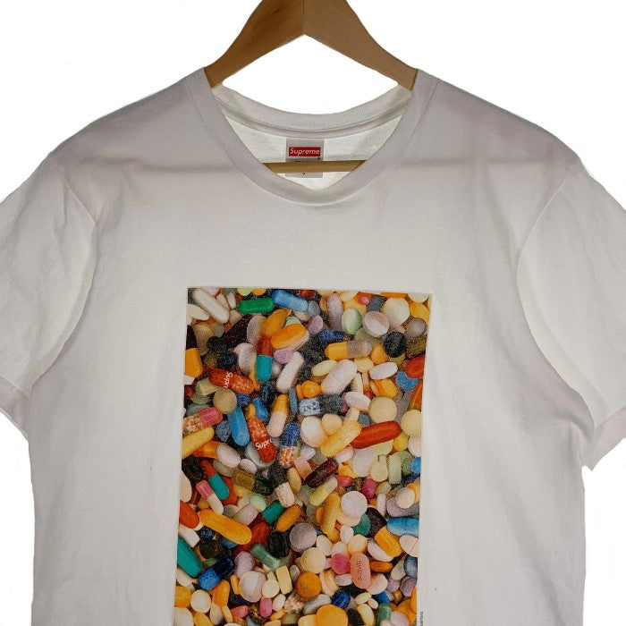 Tシャツ/カットソー(半袖/袖なし)Supreme Pills Tee White ピル Supreme Tシャツ