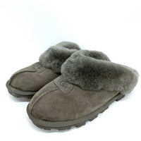 UGG アグ 5125 COQUETTE スウェード ムートンサンダル グレー size28cm 瑞穂店