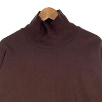 SSZ エスエスズィー 21AW AH ロサンゼルスアパレル TURLENECK SWEATSHIRT タートルネック スウェットシャツ ブラウン Size 2XL 福生店