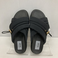 La Talon GRISE ルタロン グリーズ PLATFORM CROSS PADDED SANDALS サンダル ブラック sizeS 瑞穂店