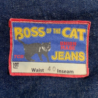 TCB JEANS ティーシービージーンズ BOSS OF THE CAT デニムオーバーオール インディゴ Size 40 福生店