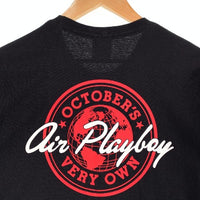 OVO × PLAYBOY プレイボーイ Air Playboy T-shirt プリント Tシャツ ブラック Size M 福生店