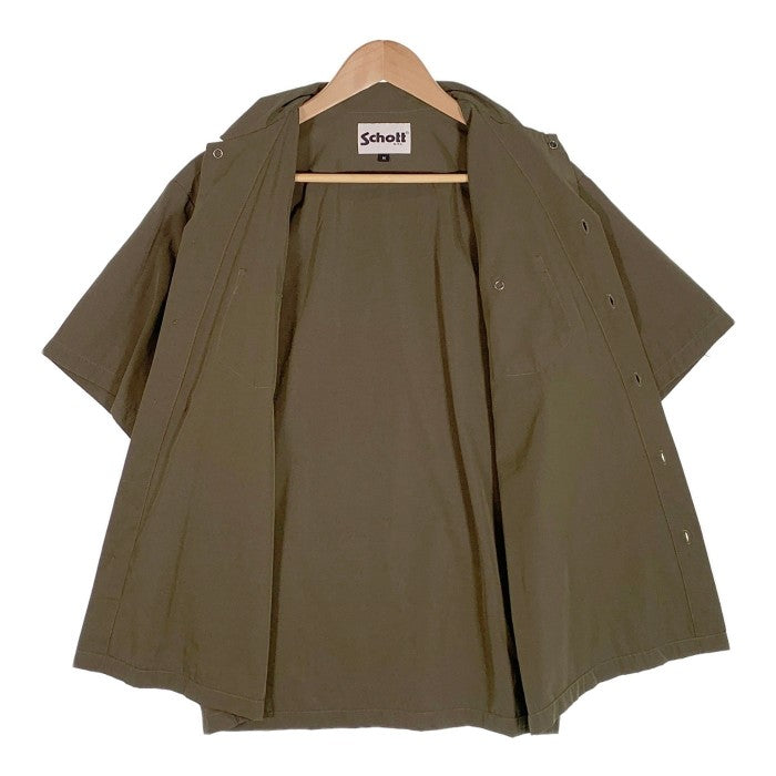 Schott ショット S/S TC WORK SHIRT 半袖 ワークシャツ オリーブ
