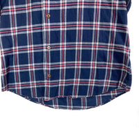 Vivienne Westwood MAN ヴィヴィアンウエストウッド マン チェック VW-WR-78282 長袖シャツ ネイビー size46 瑞穂店