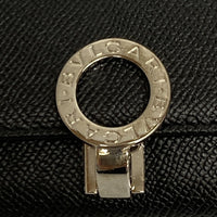 BVLGARI ブルガリ 30422 ブルガリブルガリ リング型ロゴクリップ レザー 6連 キーケース ブラック 瑞穂店