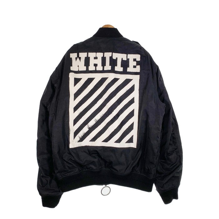 OFF-WHITE オフホワイト 16AW Bomber Jacket MA-1 ボンバージャケット ...