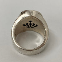 JUSTIN DAVIS ジャスティンデイビス LUCK STAR CROWN リング シルバー size15号 瑞穂店