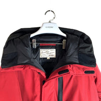 AVIREX アヴィレックス MILITARY FUNCTION DOWN ダウンジャケット 6102210 レッド sizeM 瑞穂店