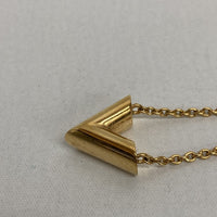 LOUIS VUITTON ルイヴィトン エセンシャルV ネックレス M61083 メタル ゴールド 瑞穂店