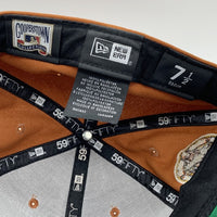 New Era ニューエラ LA Dodgers ドジャース 59FIFTY 60周年記念ワッペン オレンジ Size 7 1/2(59.6cm) 福生店
