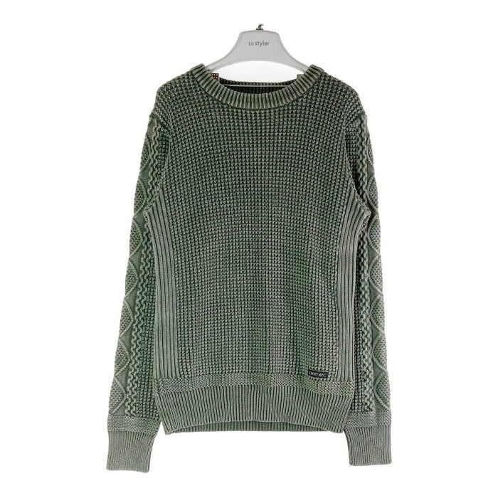 Schott ショット DULL COLOR CREWNECK KNIT NO.3124036 ダルカラー