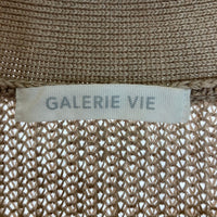GALERIE VIE ギャルリーヴィー ニットベスト ベージュ size- 瑞穂店