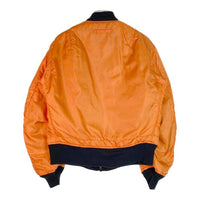 ALPHA INDUSTRIES アルファ インダストリーズ MA-1 ナイロンフライトジャケット JACKET ブルゾン USA製 615-37901 ネイビー sizeS 瑞穂店