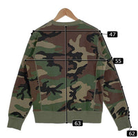 SUPREME シュプリーム 15AW Box Logo Crewneck ボックスロゴ クルーネック スウェットトレーナー ウッドランドカモ Size S 福生店