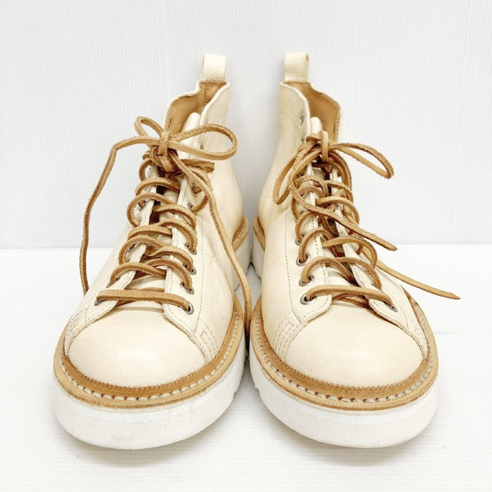 FRACAP フラカップ レザーモンキーブーツ ベージュ size26.5cm 瑞穂店