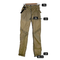 1017 ALYX 9SM アリクス Crescent zip-off track pants クレセントジップオフ トラックパンツ ナイロン ダークタン AAMPA0072FA02 Size 44 福生店