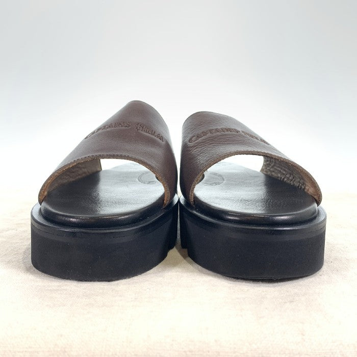 CAPTAINS HELM キャンプテンズヘルム BROTHER BRIDGE ブラザーブリッジ VENEZIA SANDAL レザーサンダル  ブラウン sizeL 福生店