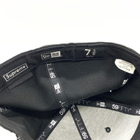 SUPREME シュプリーム 18AW Classic Script New Era Cap クラシックスクリプト ニューエラキャップ ブラック Size 7 3/8(58.7cm) 福生店