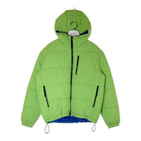 UNITED ARROWS ユナイテッドアローズ 1225 115 0067 BEAUTY&YOUTH ビューティーアンドユース リバーシブル 90s パデットフーディアウター ライム×ブルー sizeM 瑞穂店
