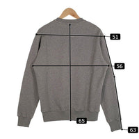 ami アミ アレクサンドルマテュッシュ ワッペン スウェットトレーナー グレー Size M 福生店