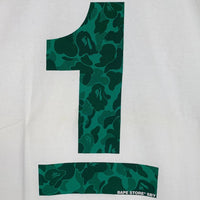 A BATHING APE アベイシングエイプ 渋谷店OPEN1周年記念 プリントTシャツ ホワイト Size XL 福生店